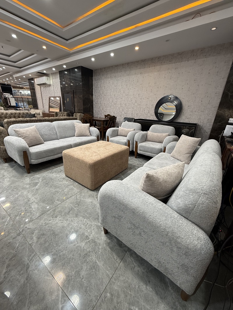 مبل راحتی مینیمال پاستیلی